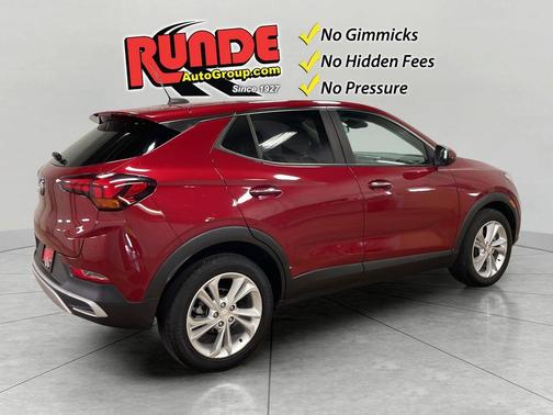 Red 2021 Buick Encore GX Preferred