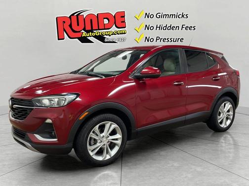 Red 2021 Buick Encore GX Preferred