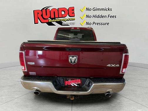 Red 2018 RAM 1500 Laramie