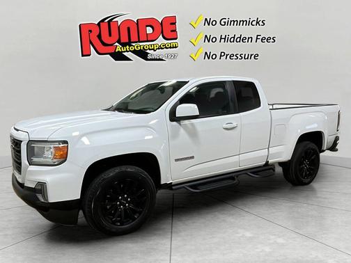 White 2022 GMC Canyon Elevation