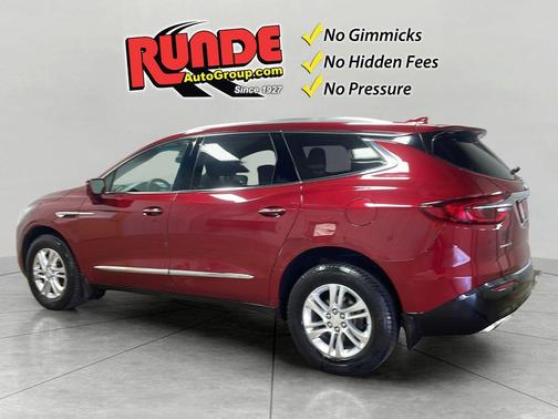 Red 2018 Buick Enclave Essence