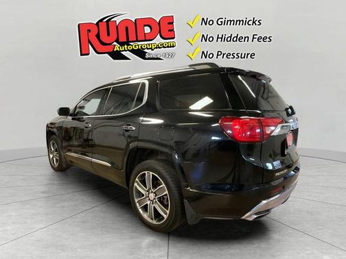 Black 2018 GMC Acadia Denali