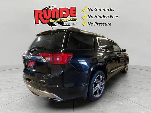 Black 2018 GMC Acadia Denali