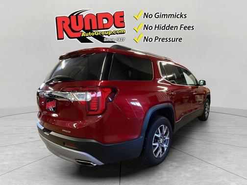 Red 2023 GMC Acadia SLT