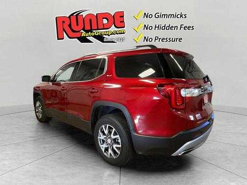 Red 2023 GMC Acadia SLT
