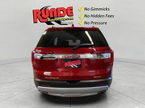 Red 2023 GMC Acadia SLT