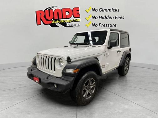 White 2019 Jeep Wrangler Sport