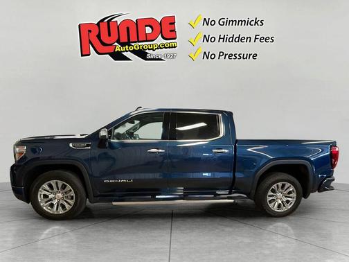 Blue 2021 GMC Sierra 1500 Denali