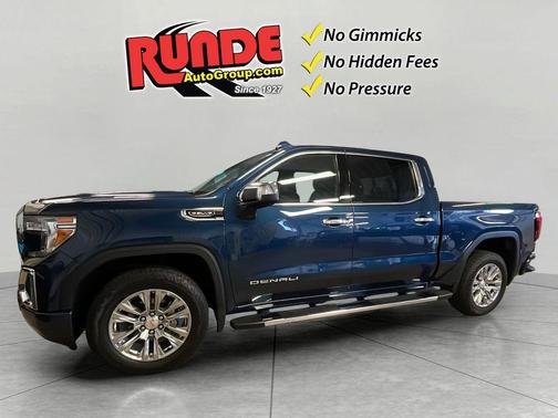 Blue 2021 GMC Sierra 1500 Denali