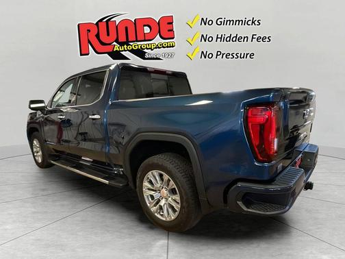 Blue 2021 GMC Sierra 1500 Denali