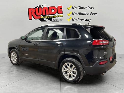Black 2014 Jeep Cherokee Latitude
