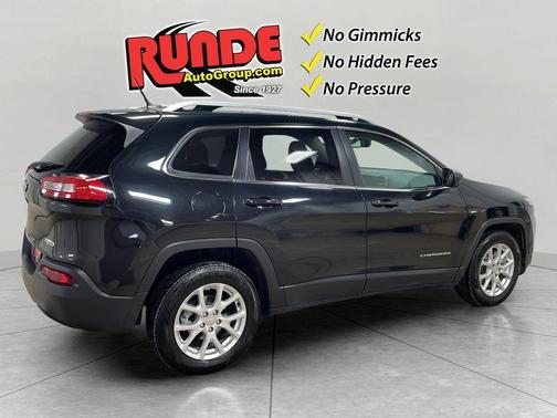 Black 2014 Jeep Cherokee Latitude
