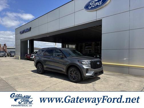 Carbonized Gray Metallic 2026 Ford Explorer ST-Line