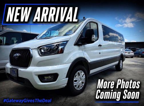 Oxford White 2023 Ford Transit-350 XLT