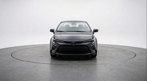 Midnight Black Metallic 2025 Toyota Corolla LE
