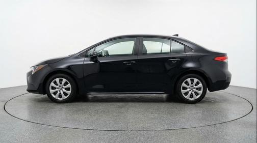 Midnight Black Metallic 2025 Toyota Corolla LE