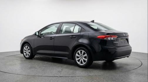 Midnight Black Metallic 2025 Toyota Corolla LE