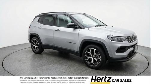 Silver Zynith Metallic Clearcoat 2025 Jeep Compass Limited