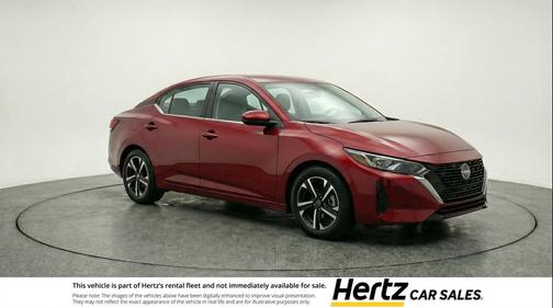 Rosewood Metallic 2025 Nissan Sentra SV
