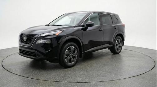 Super Black 2025 Nissan Rogue SV