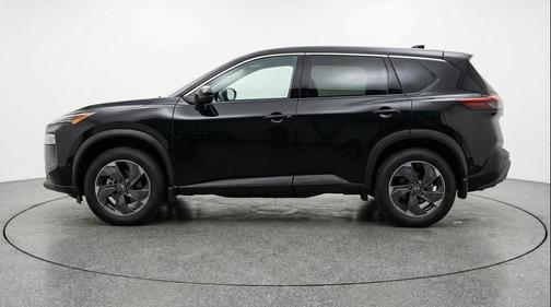 Super Black 2025 Nissan Rogue SV