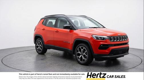 Red Hot Pearlcoat 2025 Jeep Compass Limited