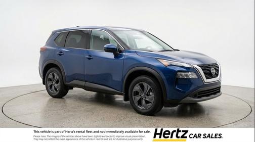 Deep Ocean Blue Pearl 2025 Nissan Rogue SV