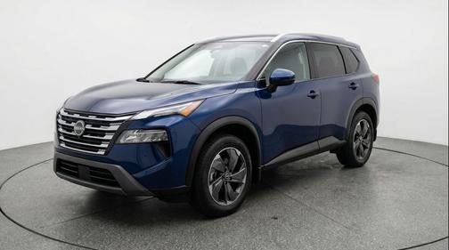 Deep Ocean Blue Pearl 2025 Nissan Rogue SV