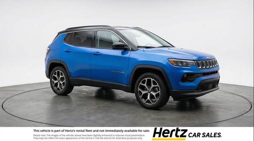 Hydro Blue Pearlcoat 2025 Jeep Compass Limited