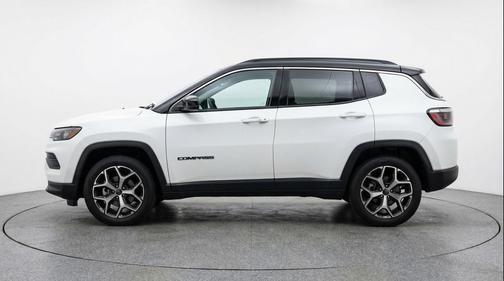 Bright White Clearcoat 2025 Jeep Compass Limited