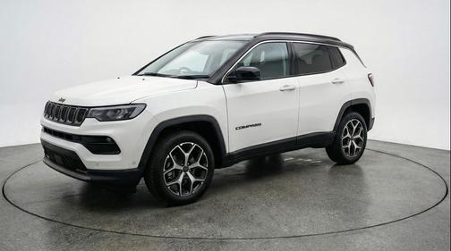 Bright White Clearcoat 2025 Jeep Compass Limited