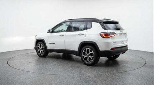 Bright White Clearcoat 2025 Jeep Compass Limited