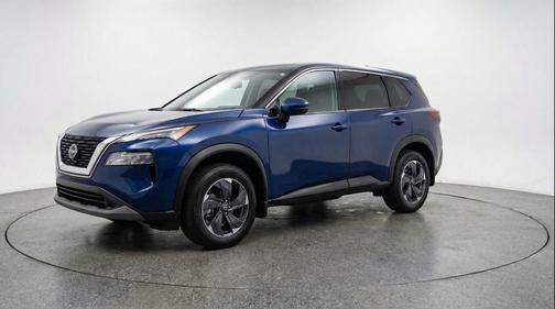 Deep Ocean Blue Pearl 2025 Nissan Rogue SV