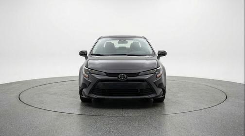 Midnight Black Metallic 2025 Toyota Corolla LE