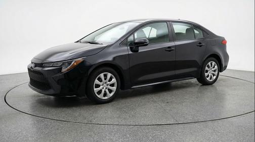 Midnight Black Metallic 2025 Toyota Corolla LE