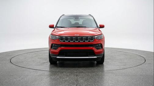 Red Hot Pearlcoat 2025 Jeep Compass Limited