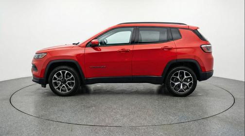 Red Hot Pearlcoat 2025 Jeep Compass Limited