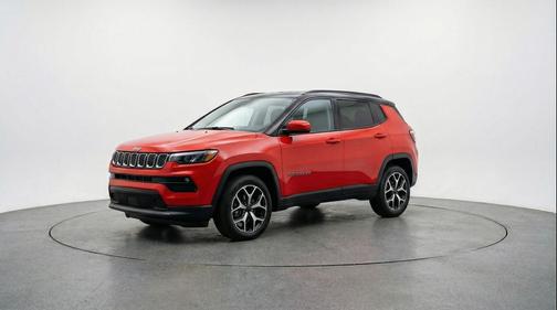 Red Hot Pearlcoat 2025 Jeep Compass Limited