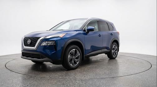 Deep Ocean Blue Pearl 2025 Nissan Rogue SV