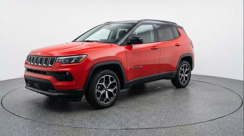 Red Hot Pearlcoat 2025 Jeep Compass Limited