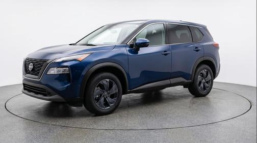 Deep Ocean Blue Pearl 2025 Nissan Rogue SV