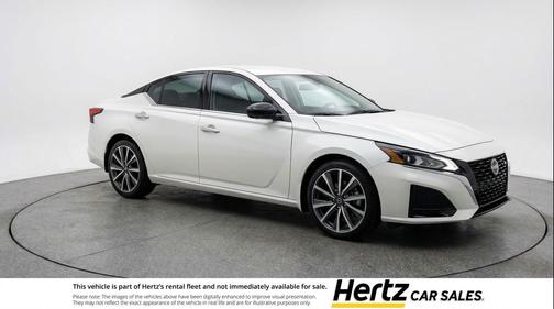 Glacier White 2025 Nissan Altima SV FWD