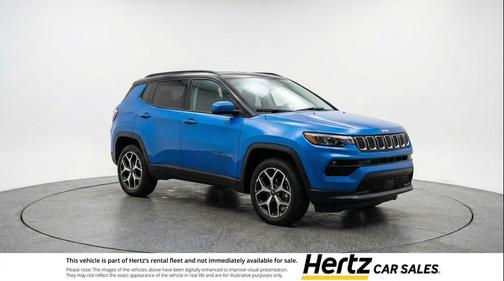 Hydro Blue Pearlcoat 2025 Jeep Compass Limited