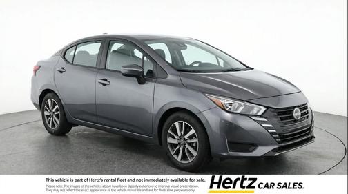 Gun Metallic 2025 Nissan Versa 1.6 SV