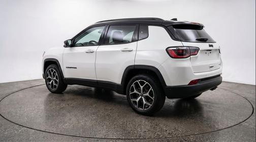 Bright White Clearcoat 2025 Jeep Compass Limited