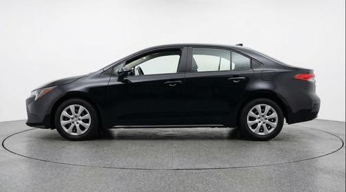 Midnight Black Metallic 2025 Toyota Corolla LE