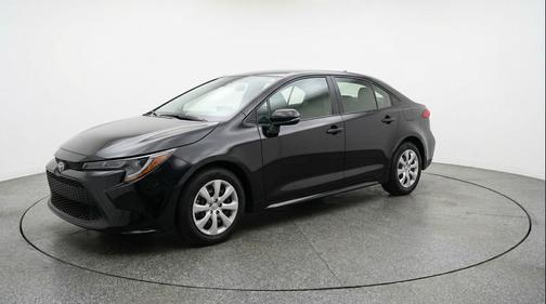 Midnight Black Metallic 2025 Toyota Corolla LE