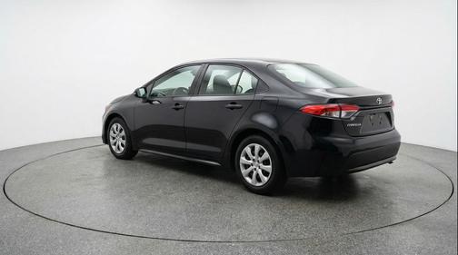 Midnight Black Metallic 2025 Toyota Corolla LE
