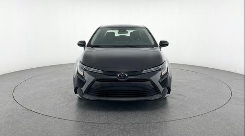 Midnight Black Metallic 2025 Toyota Corolla LE