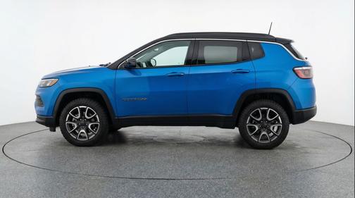 Hydro Blue Pearlcoat 2025 Jeep Compass Trailhawk